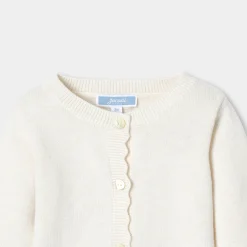 Baby girl jersey cardigan