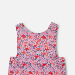 Baby girl jumpsuit in Liberty fabric