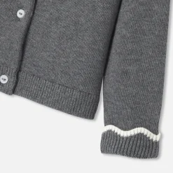 Baby girl knitted cardigan