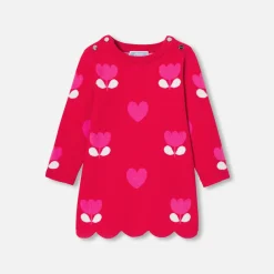 Baby girl knitted dress