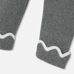 Baby girl knitted pants