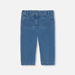Baby girl lightweight denim pants