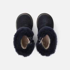 Baby girl lined boots