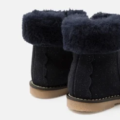 Baby girl lined boots