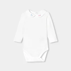 Baby girl long-sleeved bodysuit