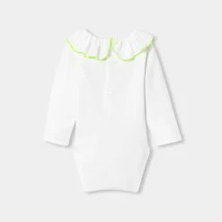 Baby girl long-sleeved bodysuit