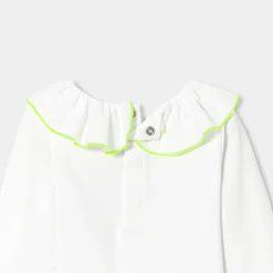 Baby girl long-sleeved bodysuit