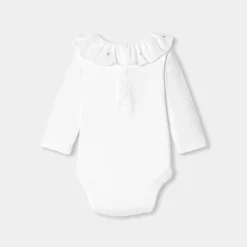 Baby girl long-sleeved bodysuit