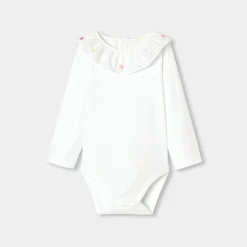 Baby girl long-sleeved bodysuit