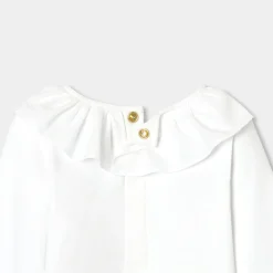 Baby girl long-sleeved bodysuit