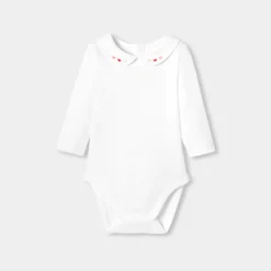 Baby girl long-sleeved bodysuit