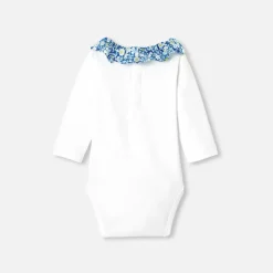 Baby girl long-sleeved bodysuit