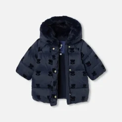 Baby girl mid-length jacket