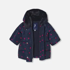 Baby girl padded jacket