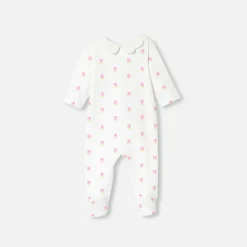 Baby girl pajamas in fleece