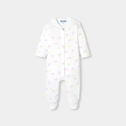 Baby girl pajamas in interlock
