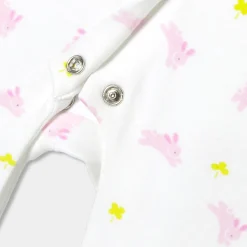 Baby girl pajamas in interlock
