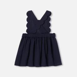 Baby girl pinafore dress in milano