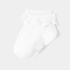 Baby girl ruffled socks