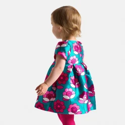 Baby girl satin dress