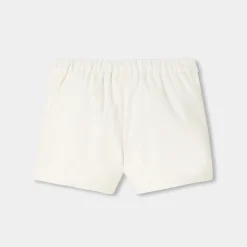 Baby girl shorts in milleraies velvet
