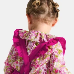 Baby girl shorts with straps