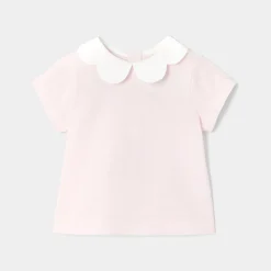 Baby girl short-sleeved T-shirt