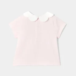 Baby girl short-sleeved T-shirt
