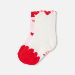 Baby girl socks duo