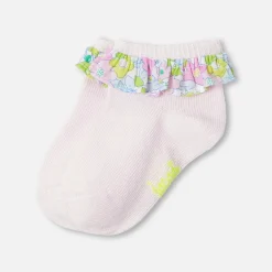 Baby girl socks with ruffles
