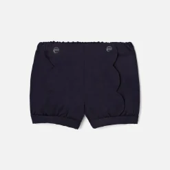 Baby girl twill shorts