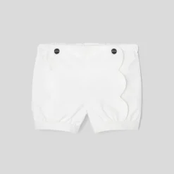 Baby girl twill shorts