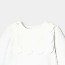 Baby girl velvet bouclette pajamas