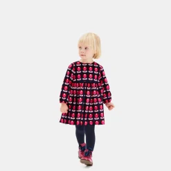Baby girl velvet dress