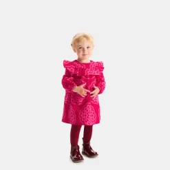 Baby girl velvet dress