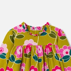 Baby girl velvet dress