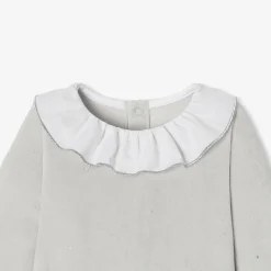 Baby girl velvet pajamas