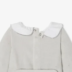 Baby girl velvet pajamas