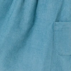 Baby girl velvet pinafore dress