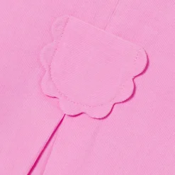 Baby girl velvet pinafore dress