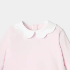 Baby girl velvet set