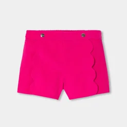 Baby girl velvet shorts