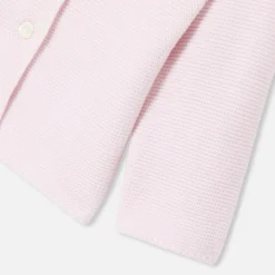 Baby girl wool and cotton cardigan