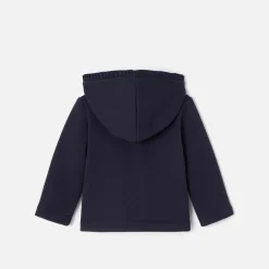 Baby girl zip-up sweatshirt