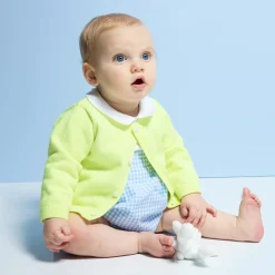 Baby jersey cardigan