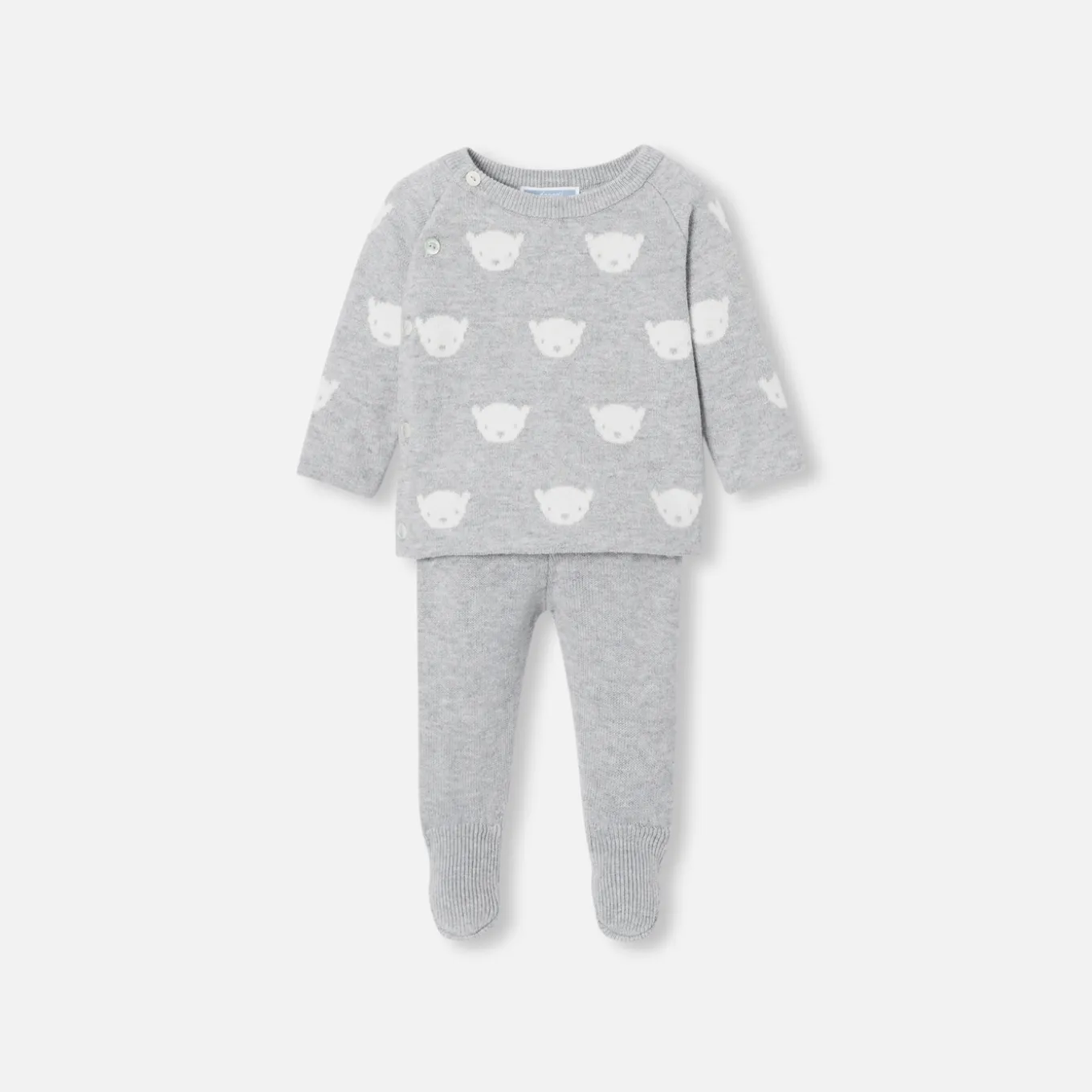 Baby jersey knit set