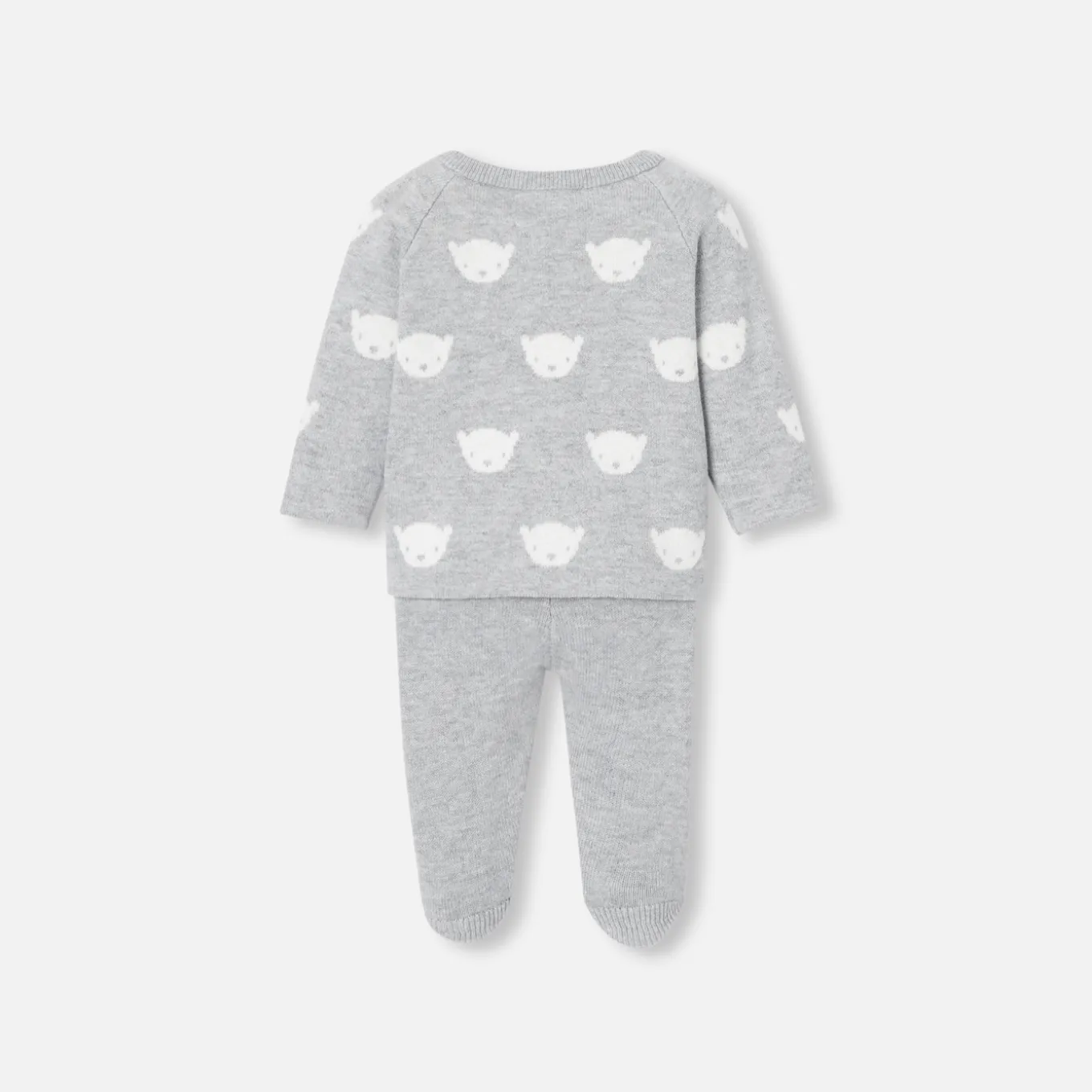 Baby jersey knit set