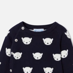 Baby jersey knit set