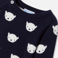 Baby jersey knit set