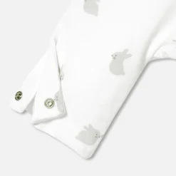 Baby jumpsuit in wadded jersey